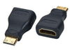 ADAPTOR HDMI F/MINI MALE ST - Computer Connectors -