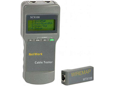 CABLE TESTER SC8108 - LAN/Telecom/Cable Testing -