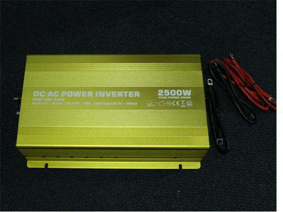 INVERTER 2500WPSW 12V/USB - Power Inverters -