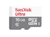 MICRO SD CARD 16GB+ADPT-SANDISK - Hard Drives & Storage Devices -