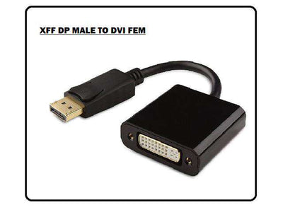 XFF DP MALE TO DVI FEM - HDMI / VGA / AV Converters -
