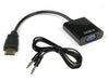 XFF HDMI-VGA CONVERTOR + AUDIO - Audio / Video Leads -