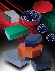 Die-cast enclosures in unusual shapes - Communica South Africa