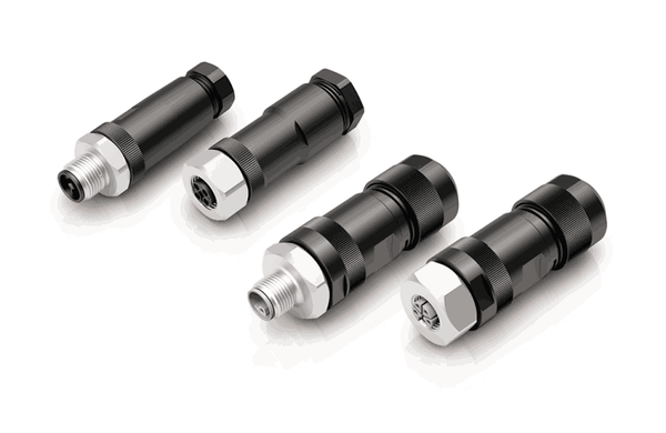 M12 panel mount connectors - Jawid Hassim