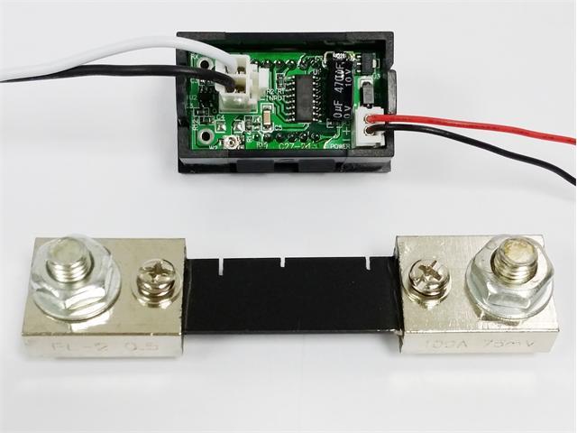 DPM/BDD DIG AMP METER 100A RED