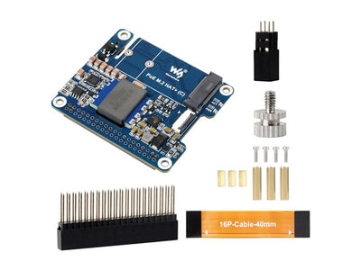 WVS PCIE-M.2 POE HAT-RASP PI 5