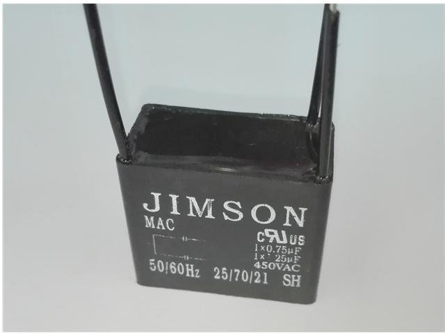 0,75UF+1,25UF 450VAC - Capacitors -