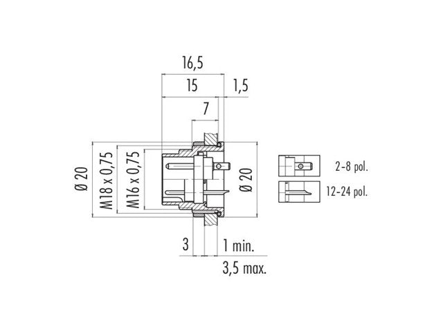 09 - 0131 - 80 - 12 - Circular Connectors - 2050010629751