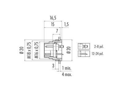 09 - 0327 - 80 - 07 - Circular Connectors - 2050001367686