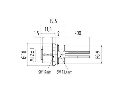 09 - 3432 - 433 - 04 - Circular Connectors - 2050001614001