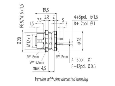 09 - 3442 - 90 - 05 - Circular Connectors -