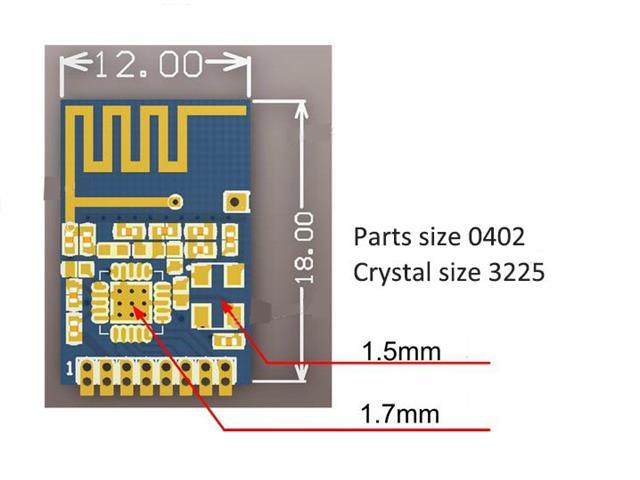 BMT NRF24L01+ TRANSCEIVER MODULE
