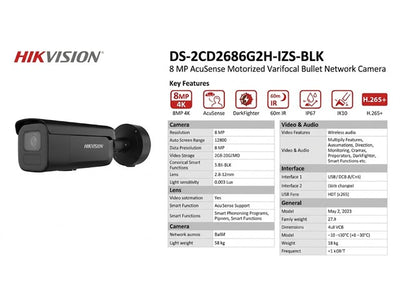 HKV DS-2CD2686G2H-IZS-BLK