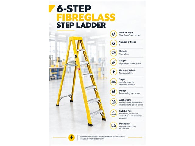 STEP LADDER  F7616