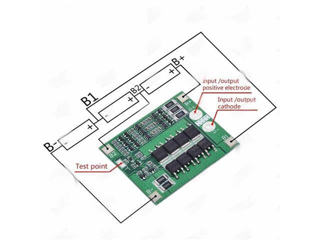 HKD 3S LITH BATT CHARGE/PROT 25A