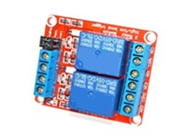 BDD RELAY BOARD 2CH 5V RED H/L