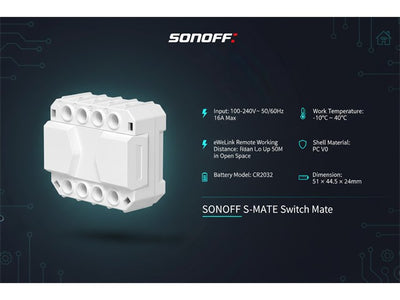 SONOFF S-MATE SWITCH MATE