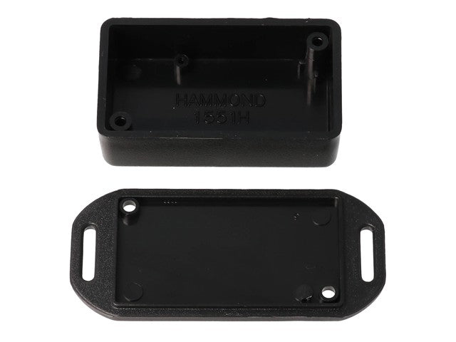 1551HFLBK - Plastic Enclosures - 623980583334