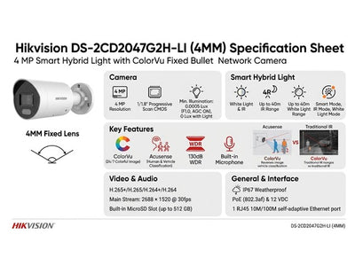 HKV DS-2CD2047G2H-LI (4MM)