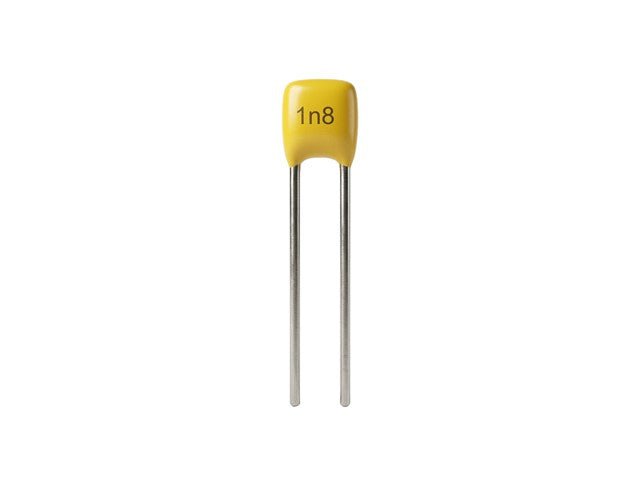 1,8NF 100V2,5MM - Capacitors -