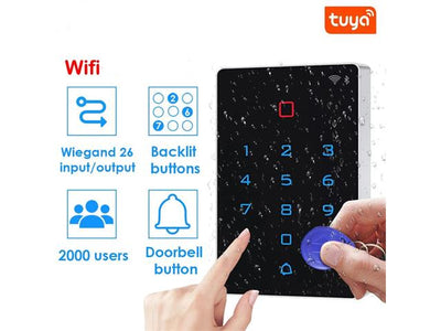 ACCESS CONTROL KEYPAD TUYA IP68