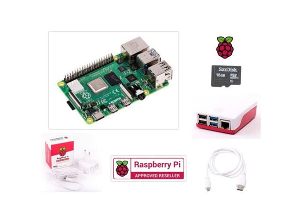 RASPBERRY PI 4B 4GB KIT - Communica [Part No: RASPBERRY PI 4B 4GB KIT]