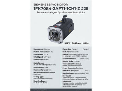 1FK7084-2AF71-1CH1-Z -J25 - Industrial Automation - 67635795951916