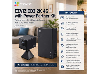 EZVIZ CS-CB2/PB-R105-BK