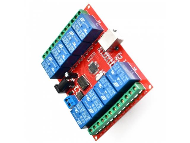 HKD 8CH 12V RELAY USB CONTROL BD