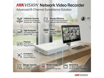 HKV DS-7108NI-Q1/8P