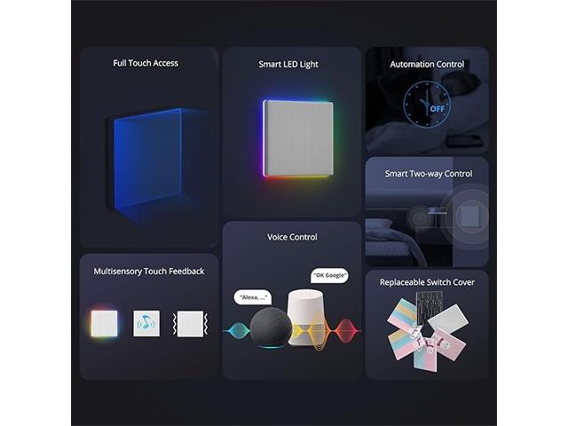 SONOFF T5 LIGHT SWITCH T5-4C-120