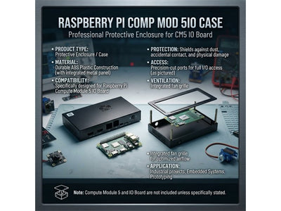 RASPBERRY PI COMP MOD 5IO CASE