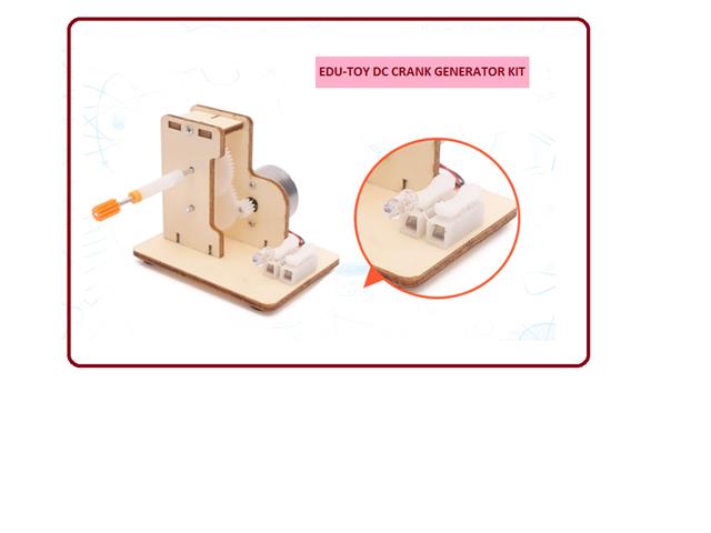 EDU-TOY DC CRANK GENERATOR KIT