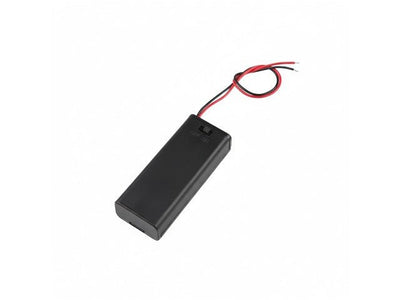 2XAAA BATTERY HOLDER WITH SWITCH - Battery Accessories -