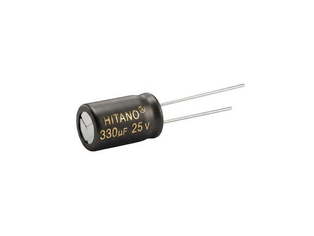 330UF 25VR WLR - Capacitors -