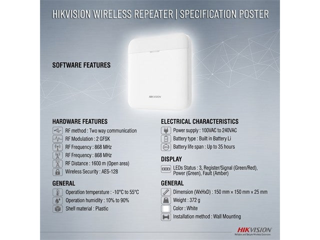 HKV DS-PR1-WE