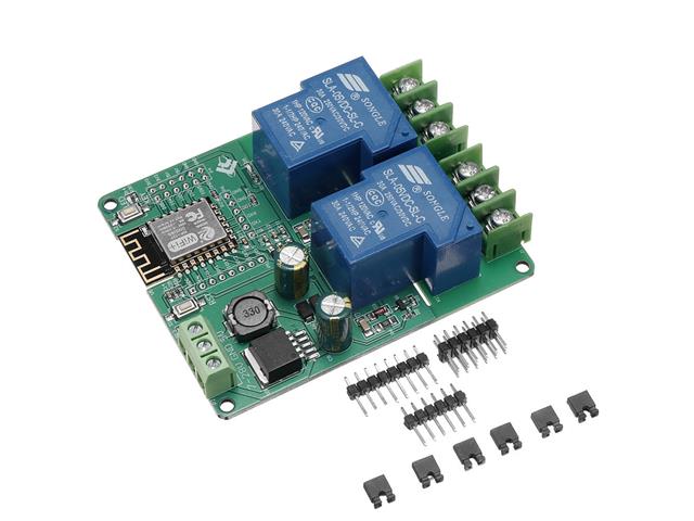 BDD ESP8266 RELAY 2CH 5/28V 30A