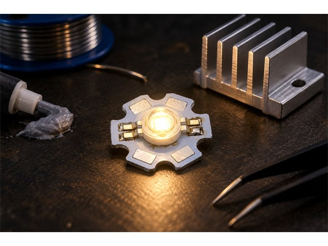 HKD STAR POWER LED W/WH 3W 3,5V