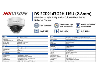 HKV DS-2CD2147G2H-LISU (2.8MM)