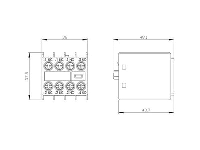3RH2911 - 1HA13 - Industrial Automation - 4011209829343
