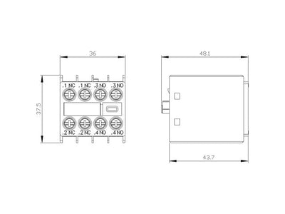 3RH2911 - 1HA22 - Industrial Automation - 4011209829312