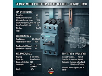 3RV2011-1JA10 - Industrial Automation - 4011209712492