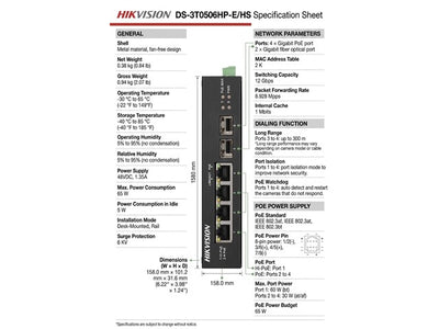 HKV DS-3T0506HP-E/HS