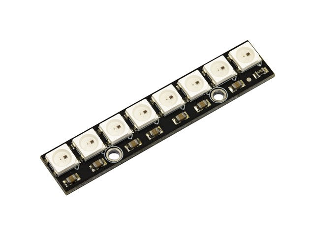 HKD WS2812 NEOPIXEL 8 LED STICK - Communica [Part No: HKD WS2812