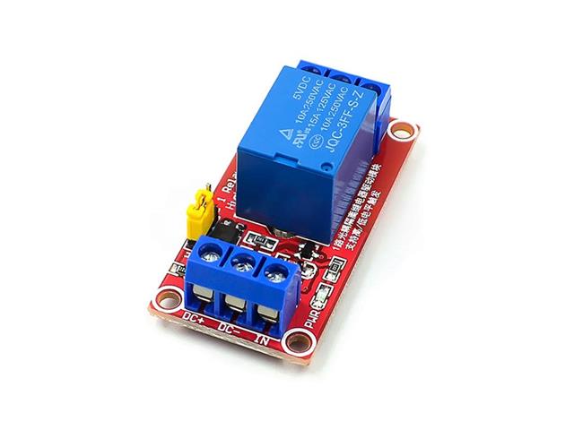 HKD RELAY BOARD 1CH 5V RED H/L