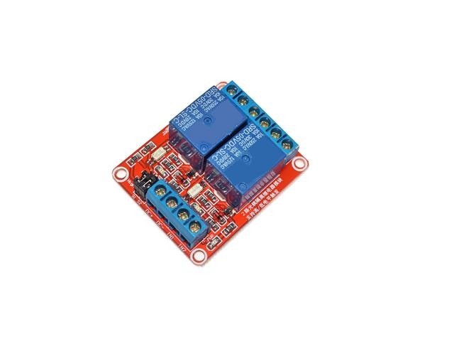 BDD RELAY BOARD 2CH 12V RED H/L