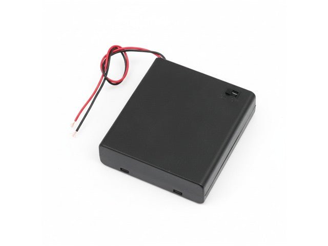4XAA BATTERY HOLDER WITH SWITCH - Battery Accessories -