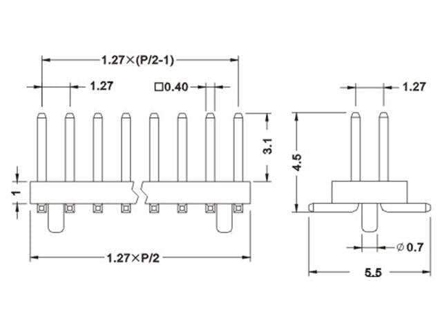 506400 - PCB Connectors -