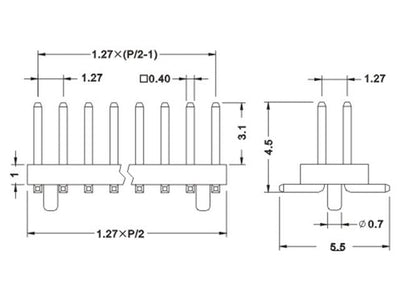 506400 - PCB Connectors -