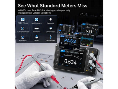 FNIRSI TMP600 3IN1 DMM+SIG GEN